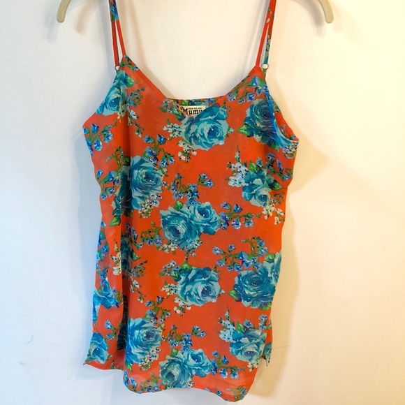 Show Me Your Mumu Topslip Coral Firework Flower-S - Picture 3 of 5